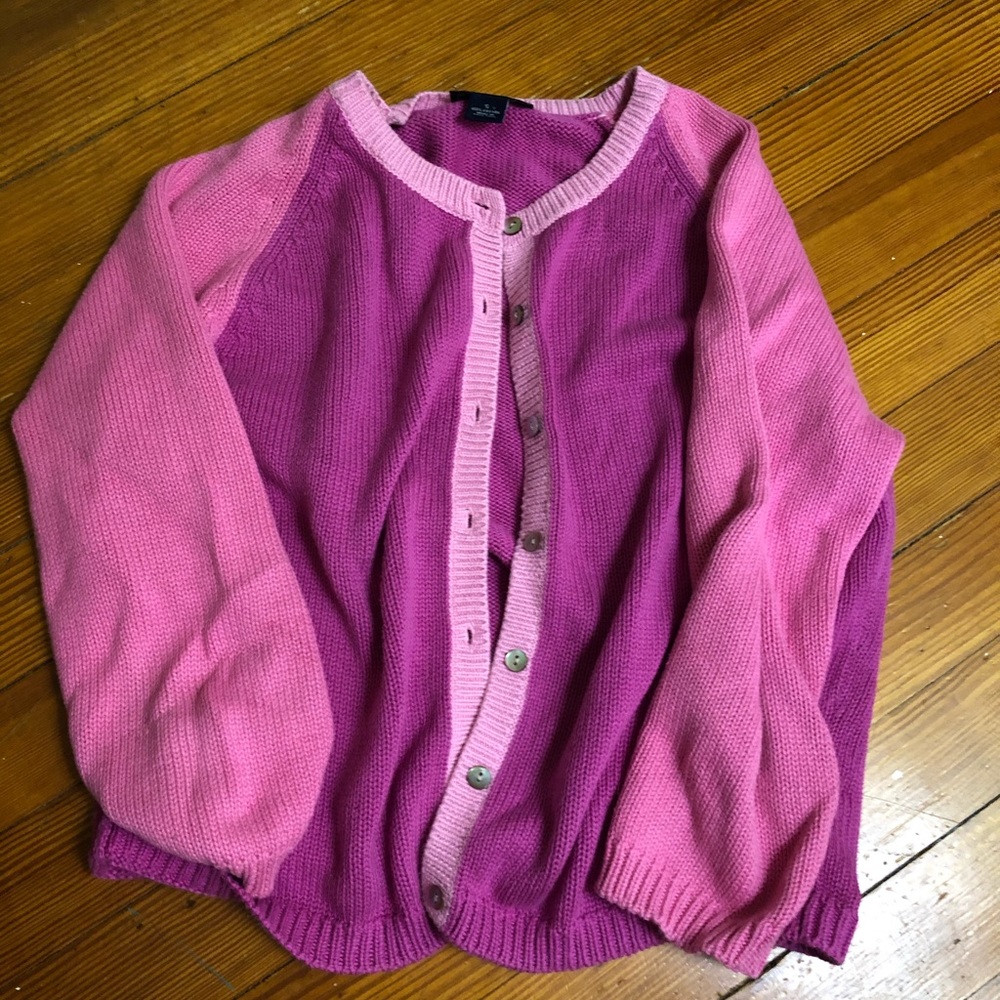 ann taylor cardigan pink